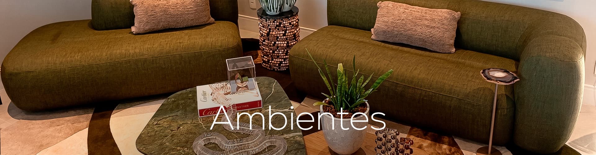 Ambientes com curadoria da Une Decor