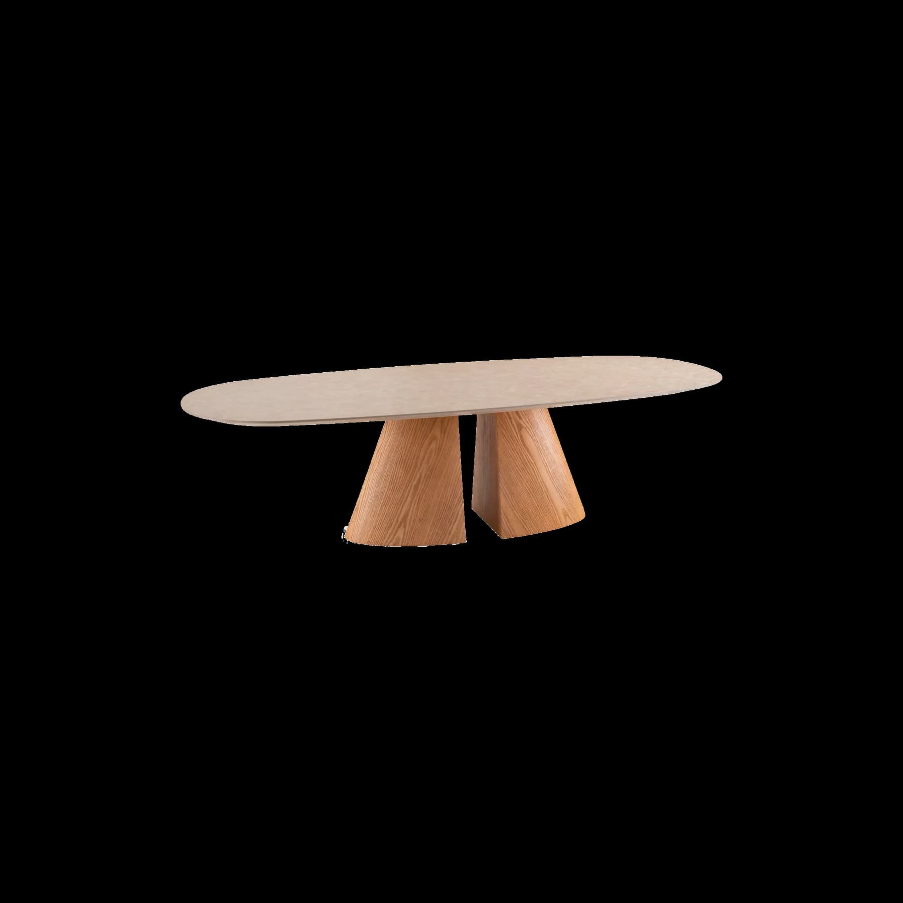 Mesa de jantar Doppia arc